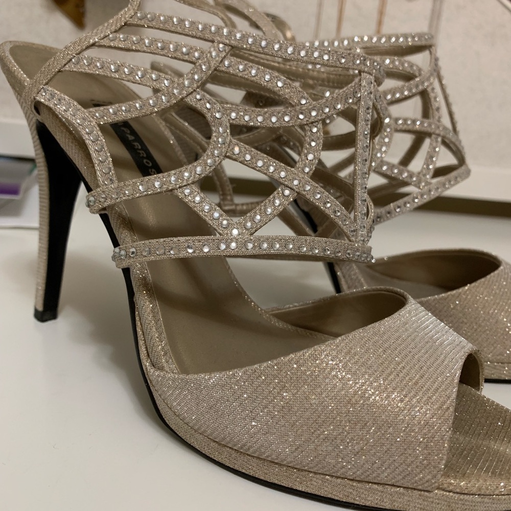 BEAUTIFUL jeweled high heels